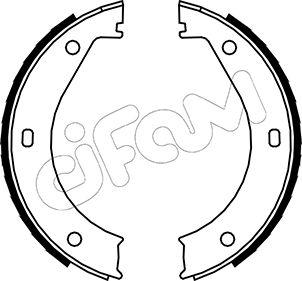 Cifam 153-013 - Bremžu loku kompl., Stāvbremze autospares.lv