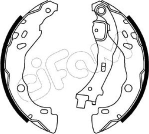 Cifam 153-085 - Brake Shoe Set www.autospares.lv