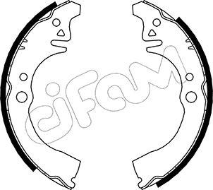 Cifam 153-035 - Bremžu loku komplekts autospares.lv