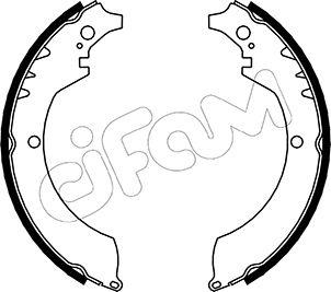 Cifam 153-033 - Brake Shoe Set www.autospares.lv