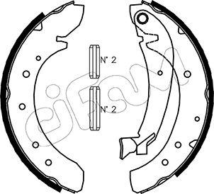 Cifam 153-073 - Brake Shoe Set www.autospares.lv