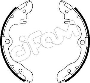 Cifam 153-199 - Bremžu loku komplekts www.autospares.lv