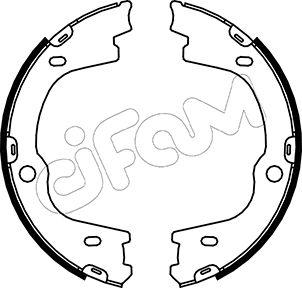 Cifam 153-188 - Brake Shoe Set, parking brake www.autospares.lv