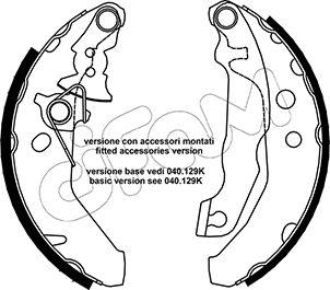 Cifam 153-132Y - Bremžu loku komplekts www.autospares.lv