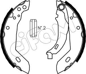 Cifam 153-344 - Bremžu loku komplekts autospares.lv