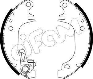 Cifam 153-343Y - Brake Shoe Set www.autospares.lv