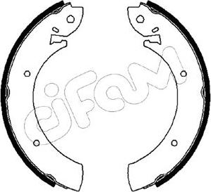 Cifam 153-342 - Brake Shoe Set www.autospares.lv