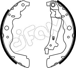 Cifam 153-365 - Bremžu loku komplekts www.autospares.lv