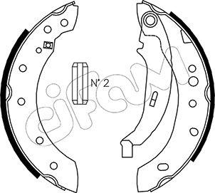 Cifam 153-332 - Bremžu loku komplekts www.autospares.lv