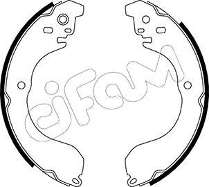 Cifam 153-296 - Brake Shoe Set www.autospares.lv