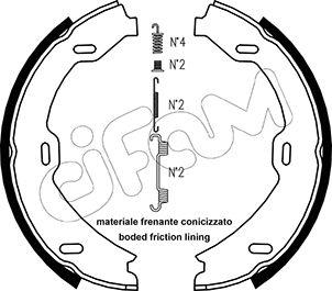 Cifam 153-241K - Bremžu loku kompl., Stāvbremze www.autospares.lv