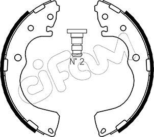 Cifam 153-218 - Bremžu loku komplekts www.autospares.lv