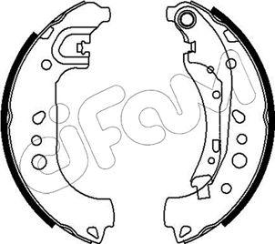 Cifam 153-718 - Bremžu loku komplekts autospares.lv