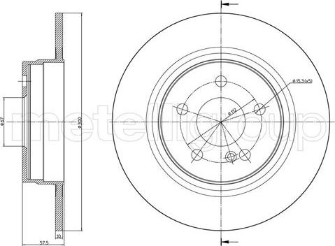 Cifam 800-938C - Bremžu diski www.autospares.lv