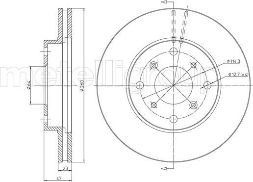 Cifam 800-650 - Bremžu diski www.autospares.lv