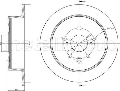 FREMAX BD-4149 - Bremžu diski www.autospares.lv