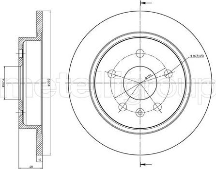 Cifam 800-1008C - Bremžu diski www.autospares.lv