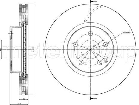 Cifam 800-1026C - Bremžu diski www.autospares.lv