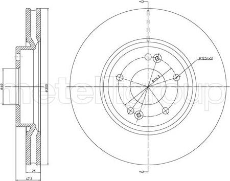 Cifam 800-1162C - Bremžu diski www.autospares.lv