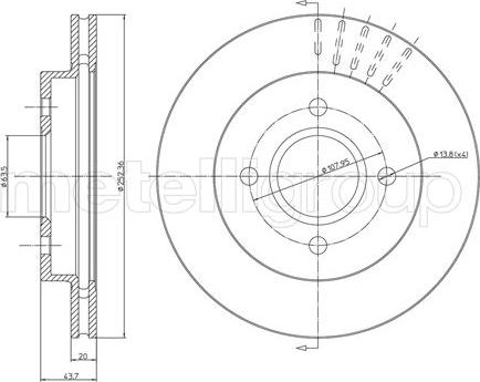 Maxgear 19-0716 - Bremžu diski www.autospares.lv