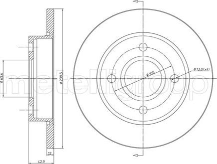 Cifam 800-377 - Bremžu diski autospares.lv