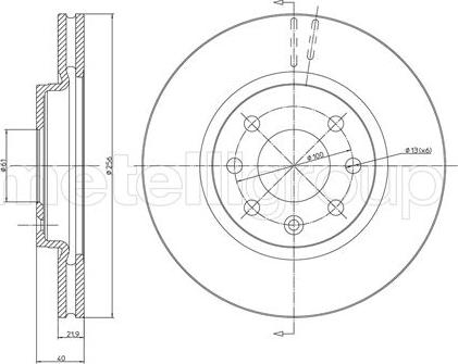 Cifam 800-294 - Bremžu diski autospares.lv