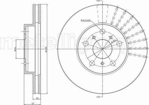 Cifam 800-289 - Bremžu diski www.autospares.lv