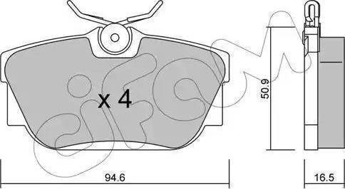 TRW GDB1206 - Bremžu uzliku kompl., Disku bremzes autospares.lv