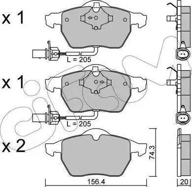 RIDER RD.3323.DB1307 - Тормозные колодки, дисковые, комплект www.autospares.lv