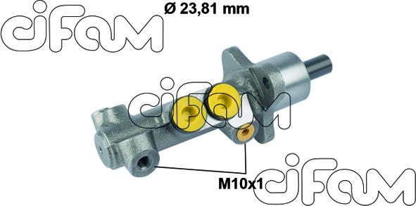 Cifam 202-599 - Brake Master Cylinder www.autospares.lv