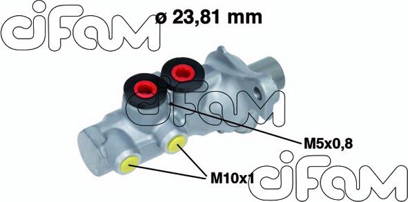 Cifam 202-694 - Galvenais bremžu cilindrs www.autospares.lv