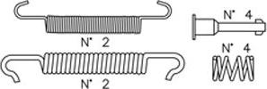 Cifam K372 - Piederumu komplekts, Bremžu loki www.autospares.lv