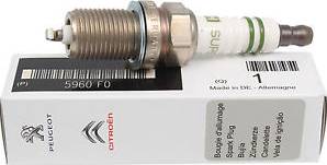 CITROËN 5960 F0 - Spark Plug www.autospares.lv