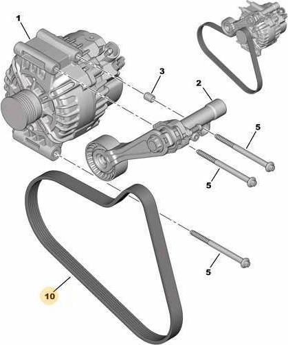 CITROËN 5750.RG - V-Ribbed Belt www.autospares.lv