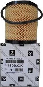 CITROËN/PEUGEOT 1109CK - Oil Filter www.autospares.lv