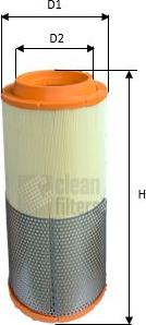 Clean Filters MA1494 - Gaisa filtrs www.autospares.lv