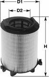 Clean Filters MA1373 - Gaisa filtrs www.autospares.lv