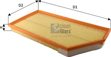 Clean Filters MA3476 - Air Filter, engine www.autospares.lv