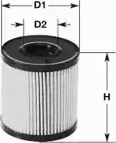 Clean Filters MG1613 - Fuel filter www.autospares.lv