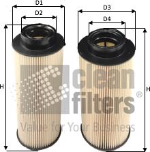 Clean Filters MG3614K - Degvielas filtrs www.autospares.lv