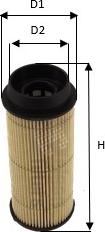 Clean Filters MG3616 - Degvielas filtrs www.autospares.lv