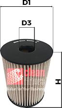 Clean Filters MG3623 - Degvielas filtrs www.autospares.lv