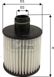 Clean Filters ML4569 - Oil Filter www.autospares.lv