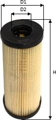 Clean Filters ML4589 - Eļļas filtrs www.autospares.lv