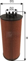 Clean Filters ML4588 - Oil Filter www.autospares.lv