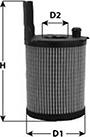 Clean Filters ML 059/B - Oil Filter www.autospares.lv