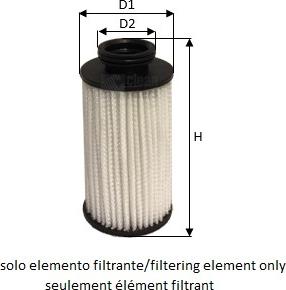 Clean Filters MU8000 - Urea Filter www.autospares.lv