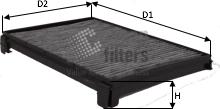 Clean Filters NC2418CA - Filtrs, Salona telpas gaiss www.autospares.lv