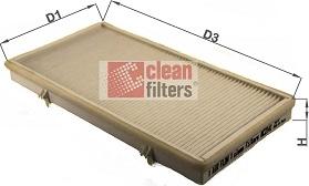 Clean Filters NC2141 - Filtrs, Salona telpas gaiss autospares.lv