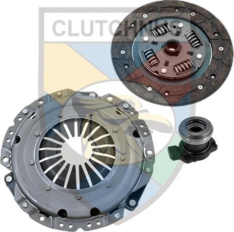 Clutchnus MCK1671CSC - Комплект сцепления www.autospares.lv